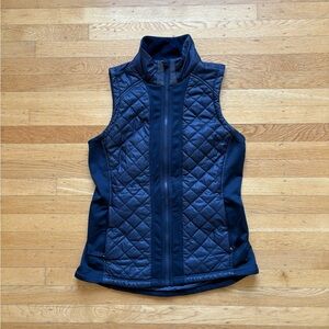 Athleta Rockridge Navy Vest size M